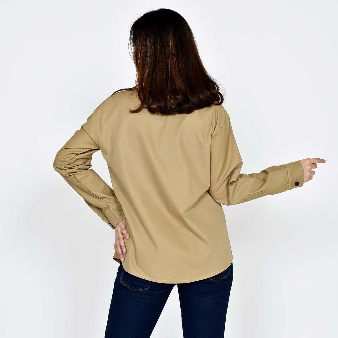 Semi Parka Cream 2