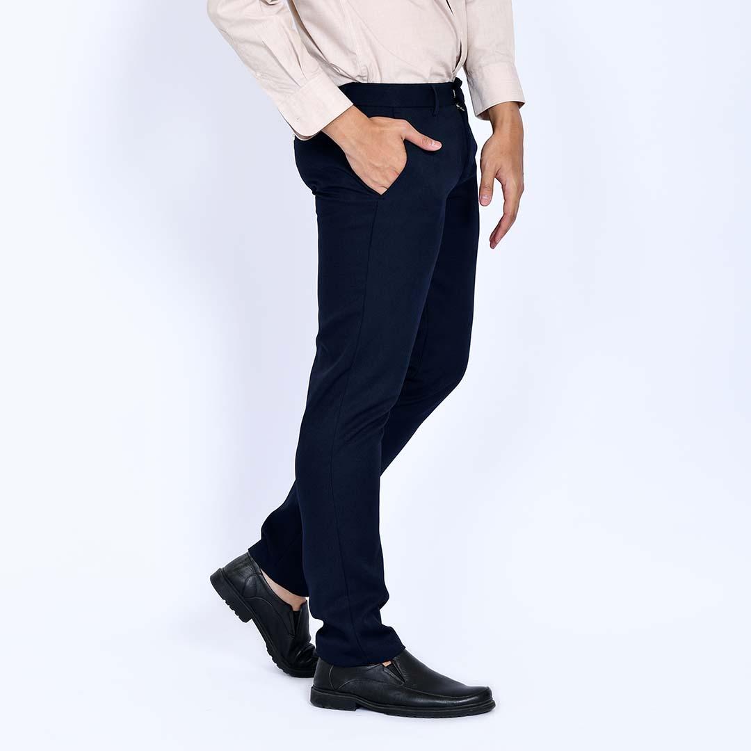Celana Formal Biru Dongker 2