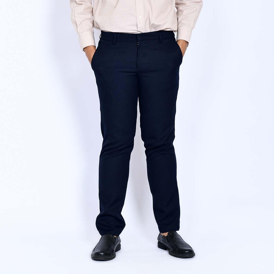 Celana Formal Biru Dongker 4