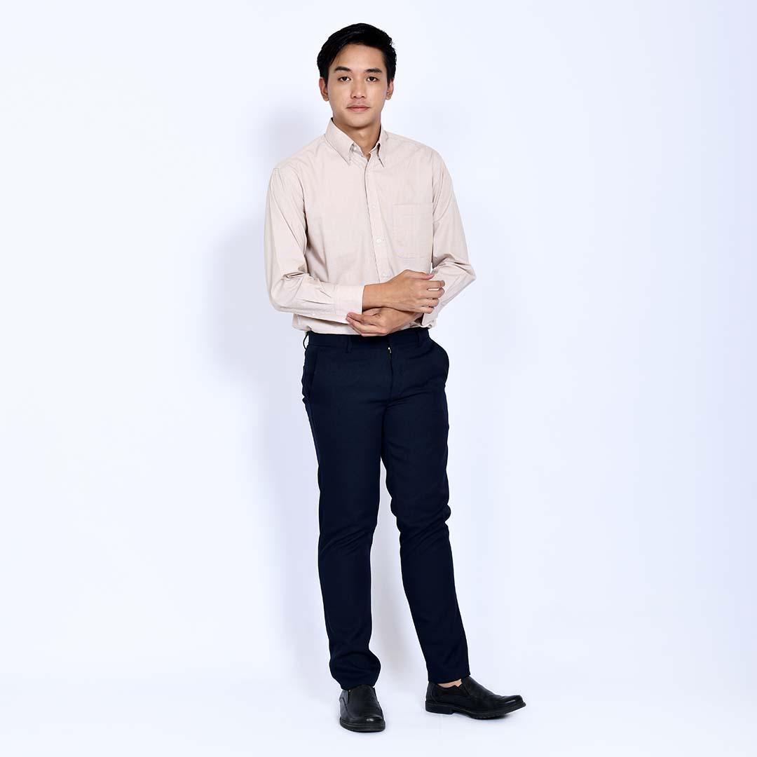 Celana Formal Biru Dongker 5