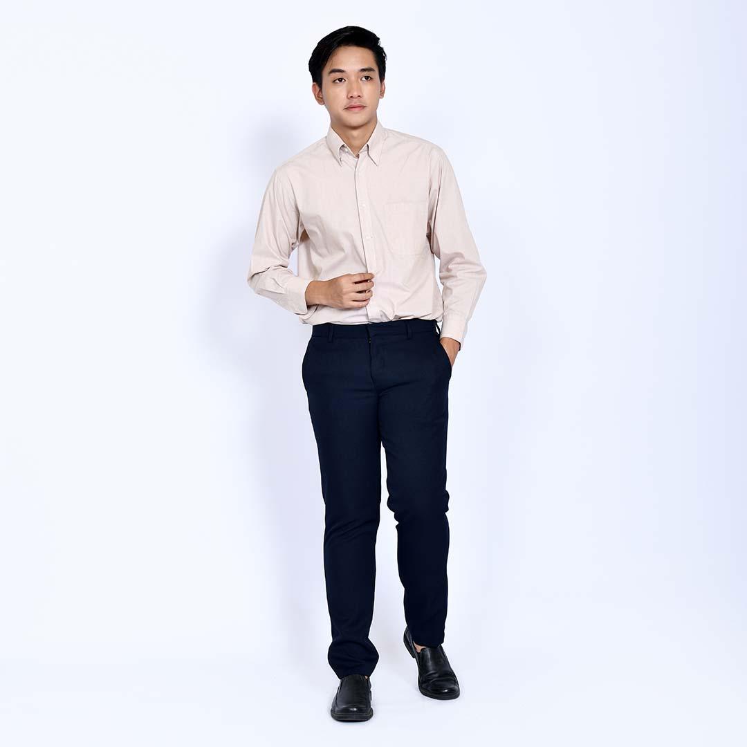 Celana Formal Biru Dongker 6