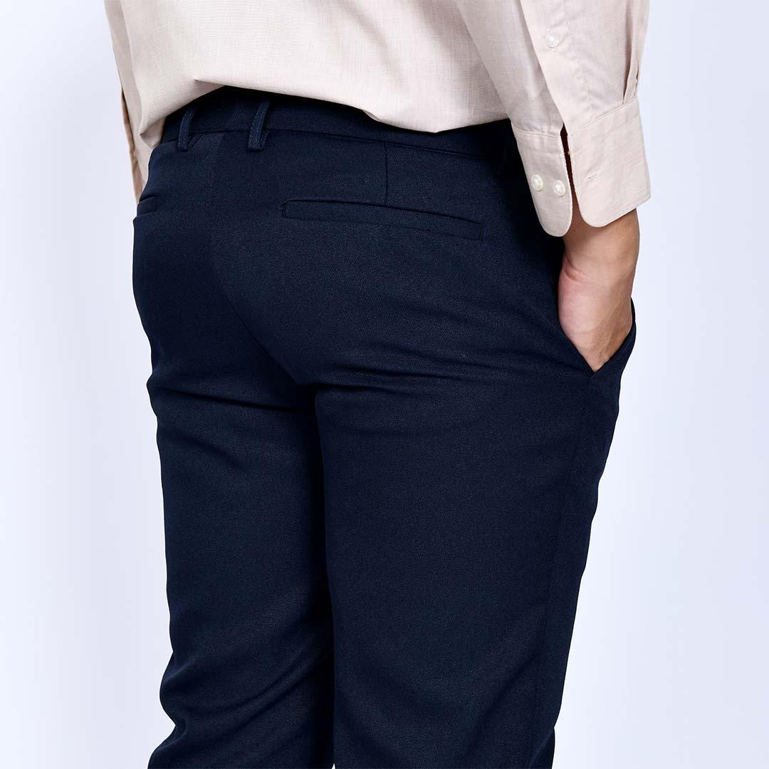 Celana Formal Biru Dongker 8