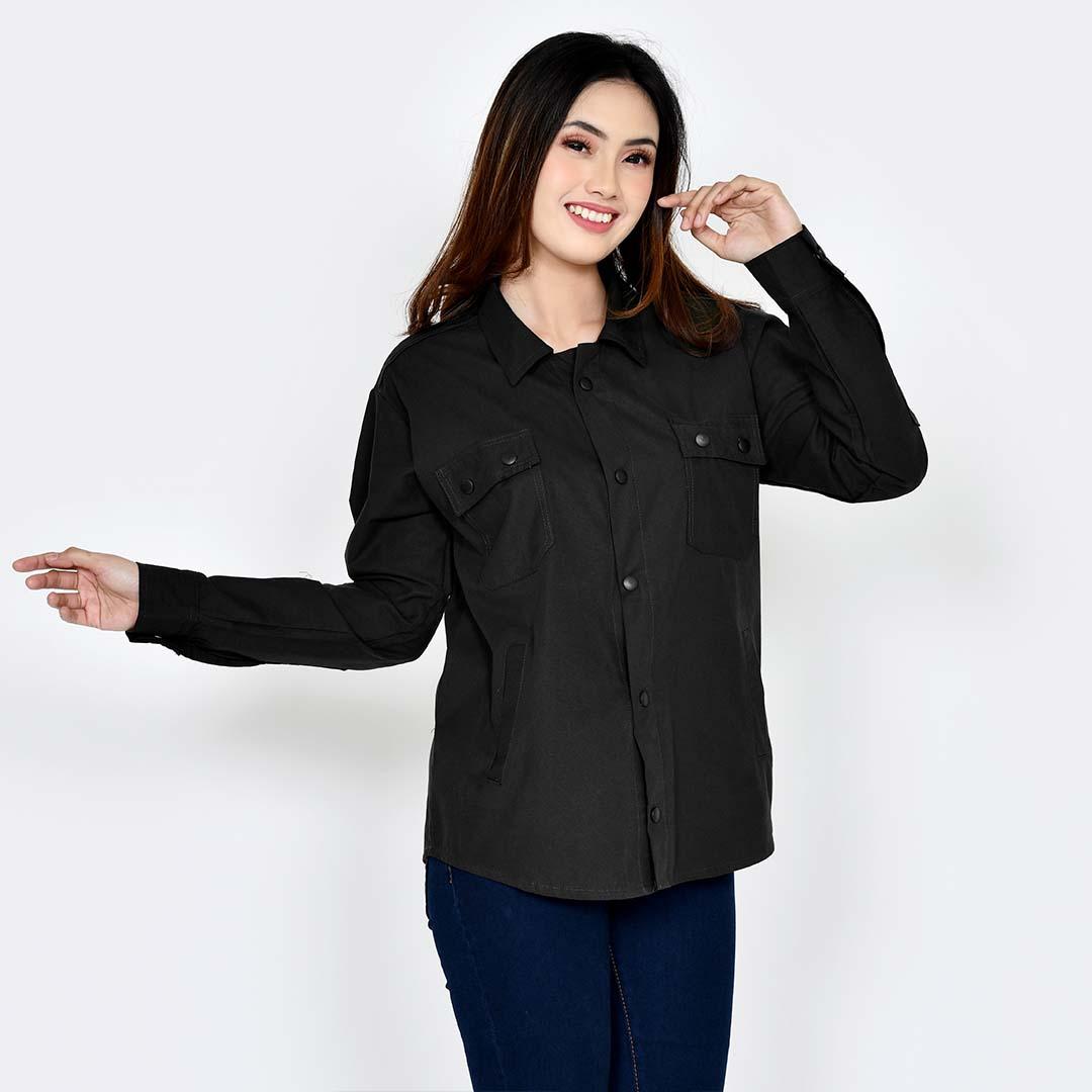 Semi Parka Hitam 3