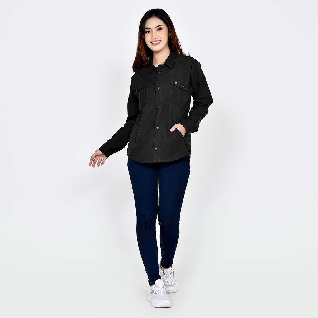 Semi Parka Hitam 5