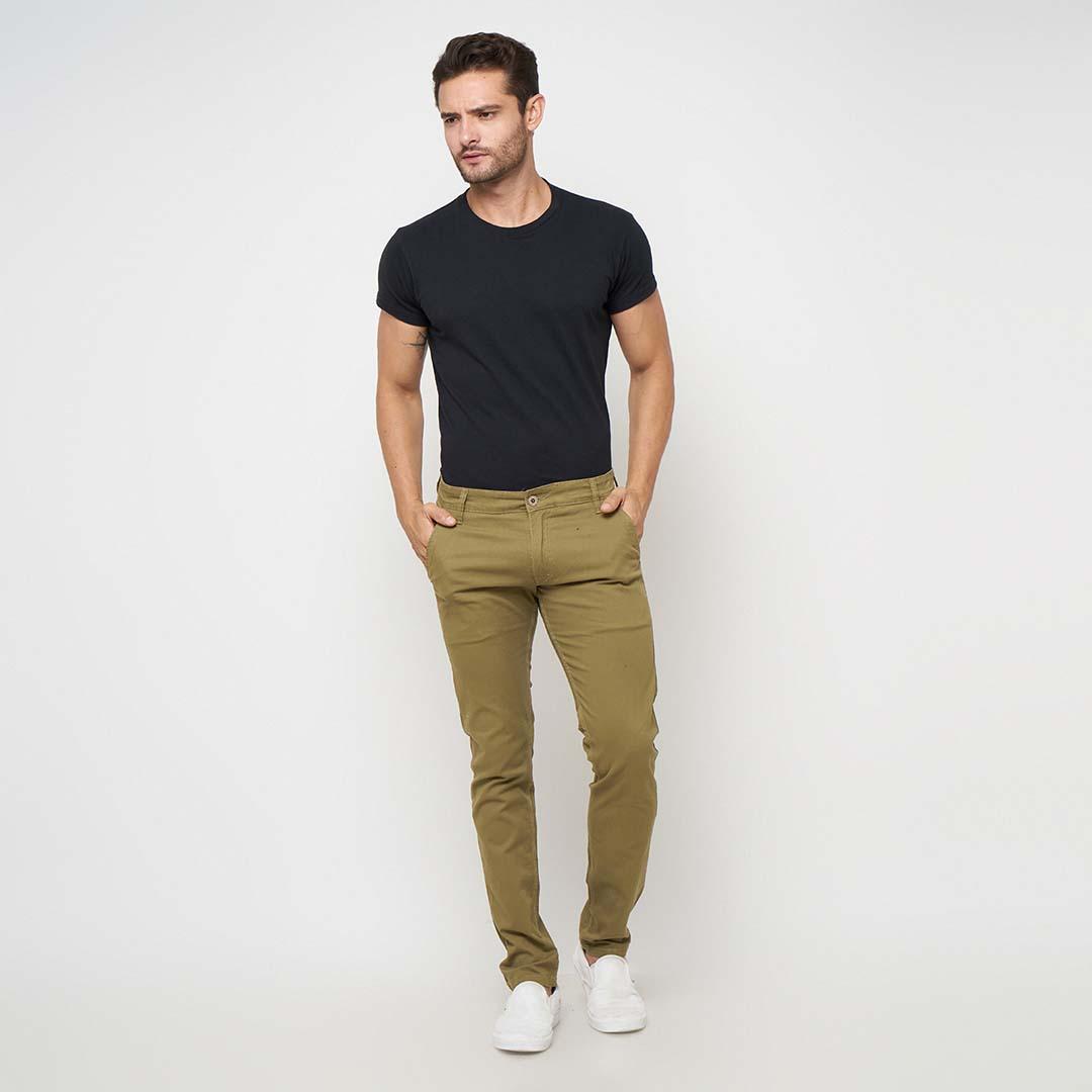 Chino Premium Hijau Olive 5
