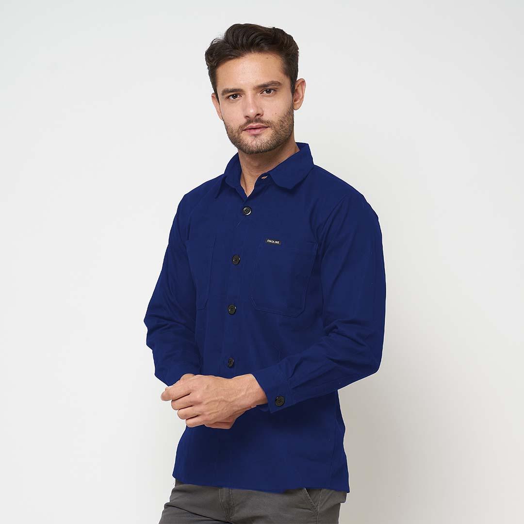 Kemeja Outer Blue 4