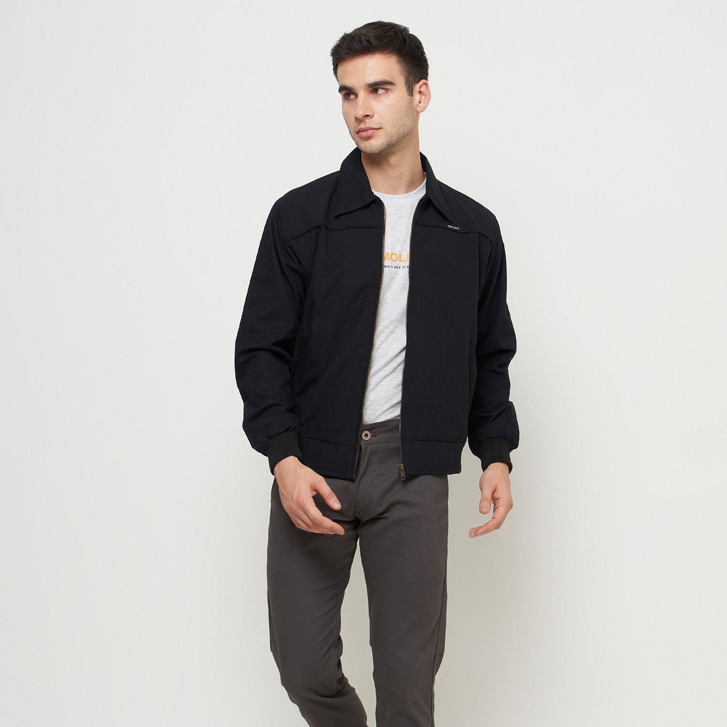 Jaket Trucker Hitam.5